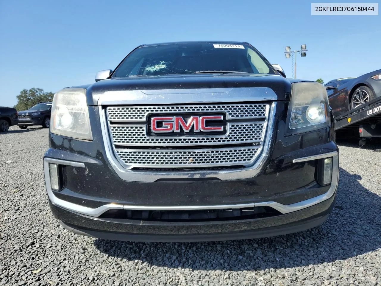 2016 GMC Terrain Denali VIN: 2GKFLRE37G6150444 Lot: 76094114