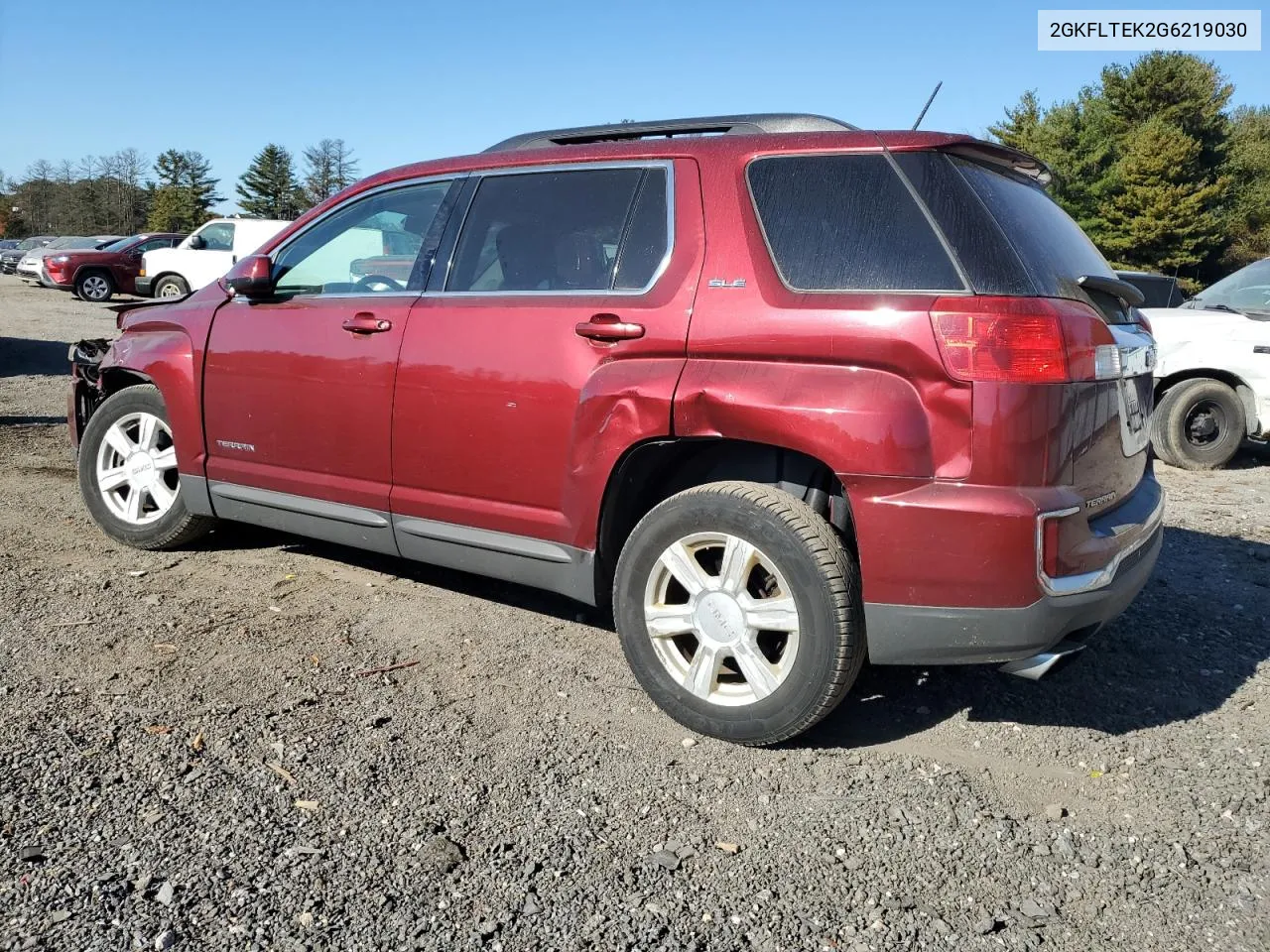 2016 GMC Terrain Sle VIN: 2GKFLTEK2G6219030 Lot: 76269474