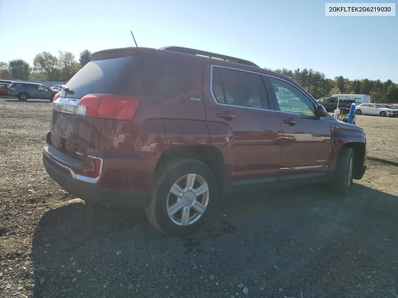 2016 GMC Terrain Sle VIN: 2GKFLTEK2G6219030 Lot: 76269474