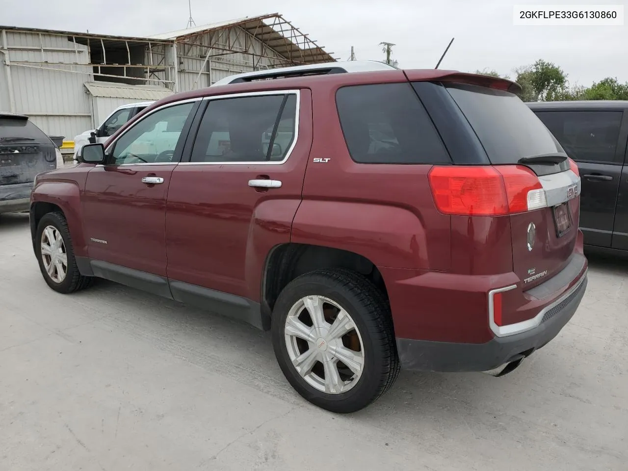 2016 GMC Terrain Slt VIN: 2GKFLPE33G6130860 Lot: 76316224