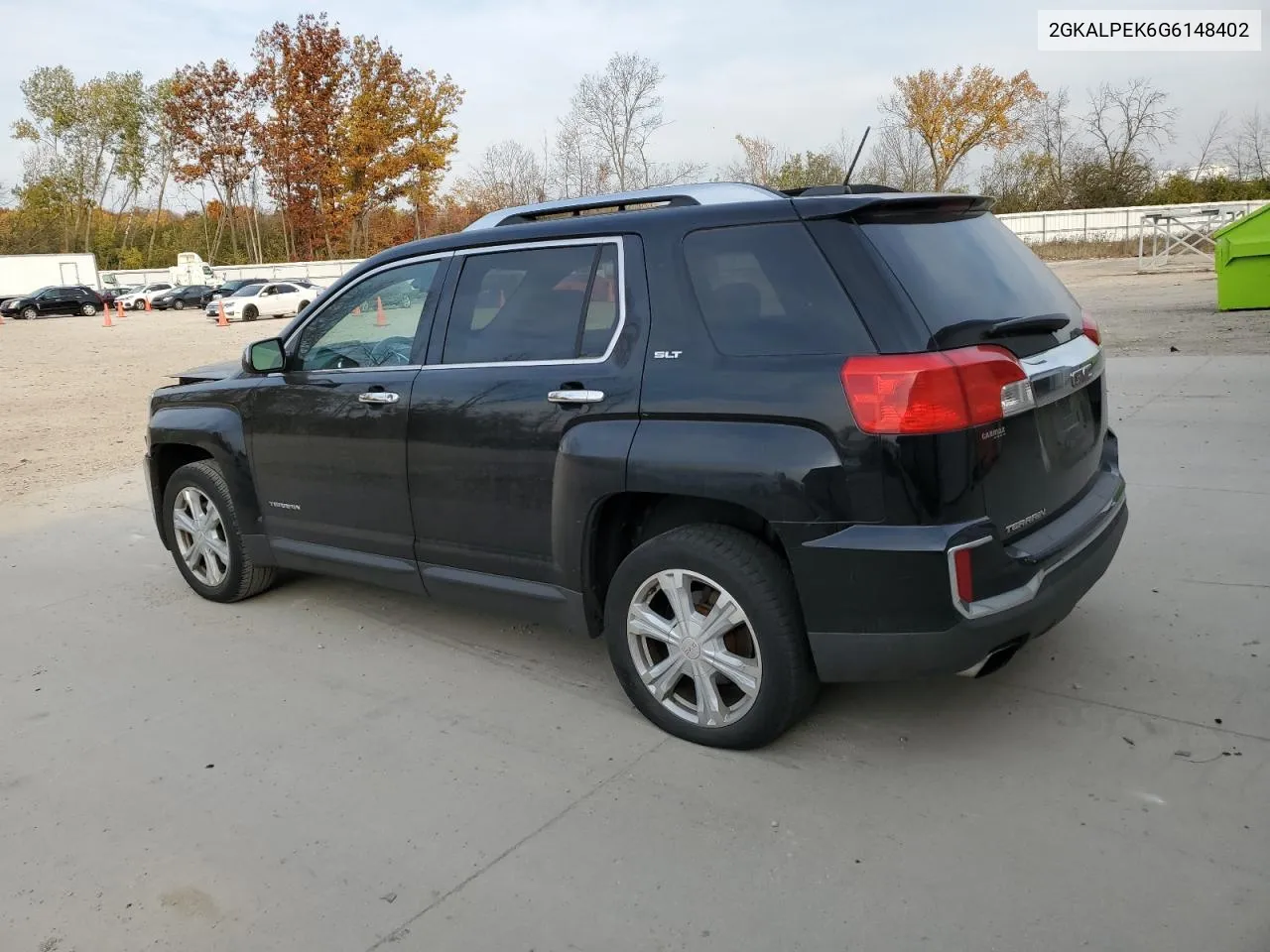 2016 GMC Terrain Slt VIN: 2GKALPEK6G6148402 Lot: 76370284