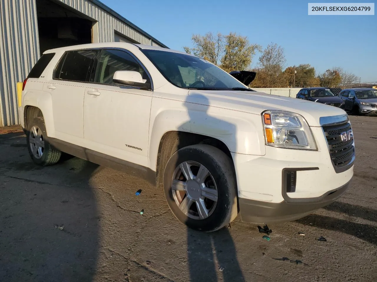 2016 GMC Terrain Sle VIN: 2GKFLSEKXG6204799 Lot: 76468534