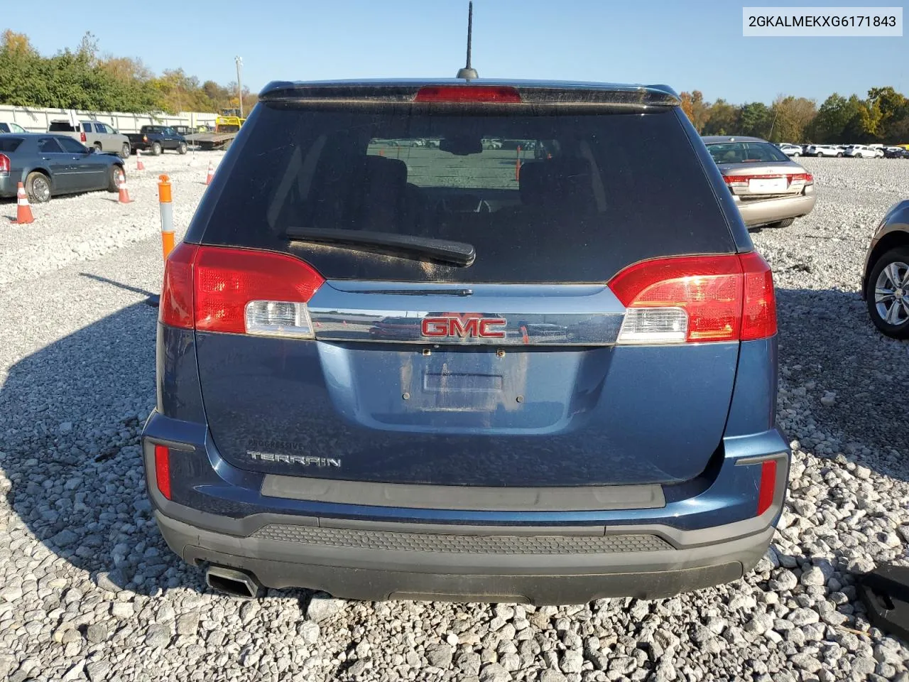 2GKALMEKXG6171843 2016 GMC Terrain Sle