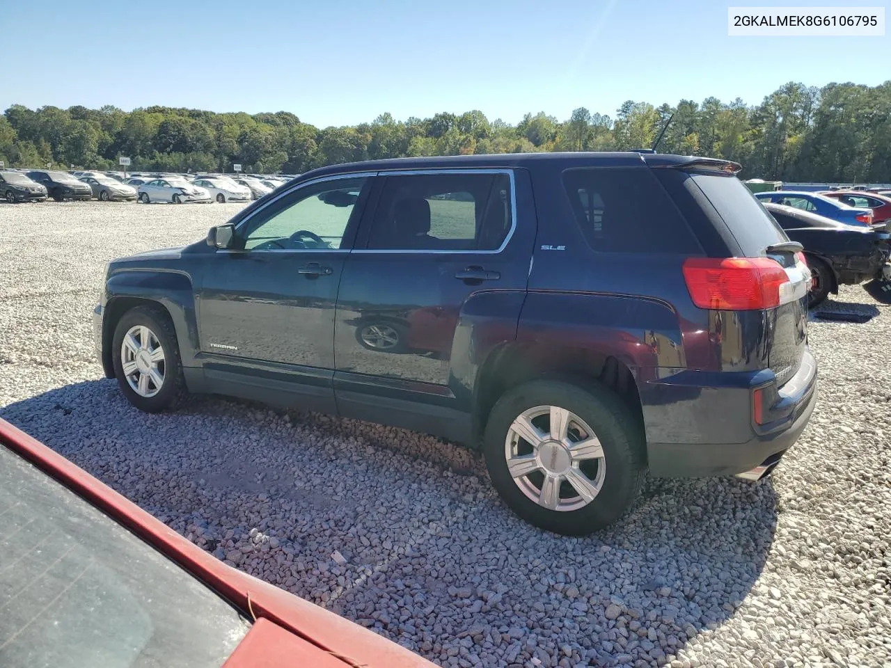 2GKALMEK8G6106795 2016 GMC Terrain Sle