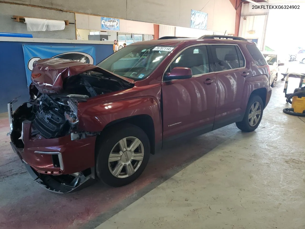 2016 GMC Terrain Sle VIN: 2GKFLTEKXG6324902 Lot: 76787114