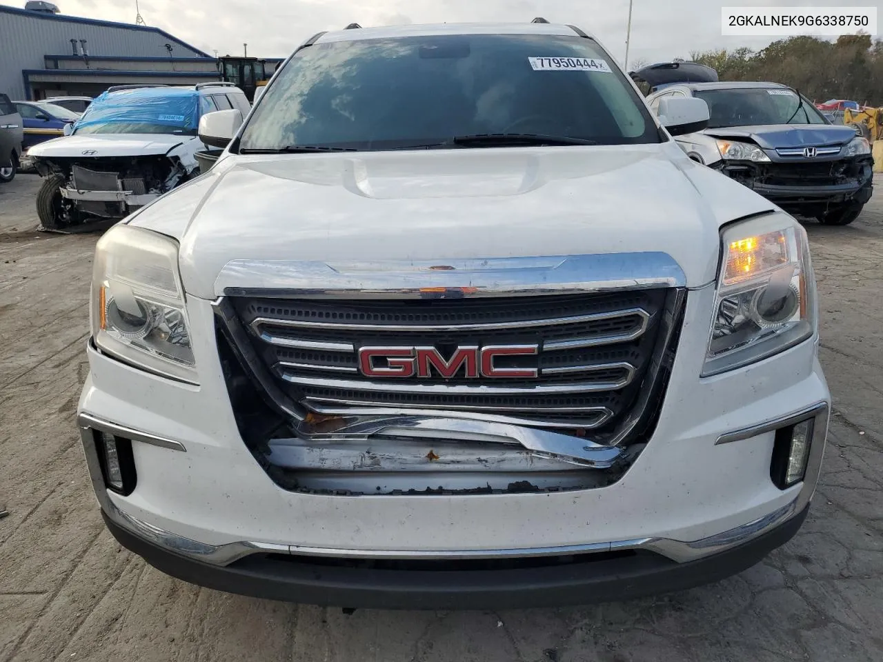 2016 GMC Terrain Sle VIN: 2GKALNEK9G6338750 Lot: 77950444