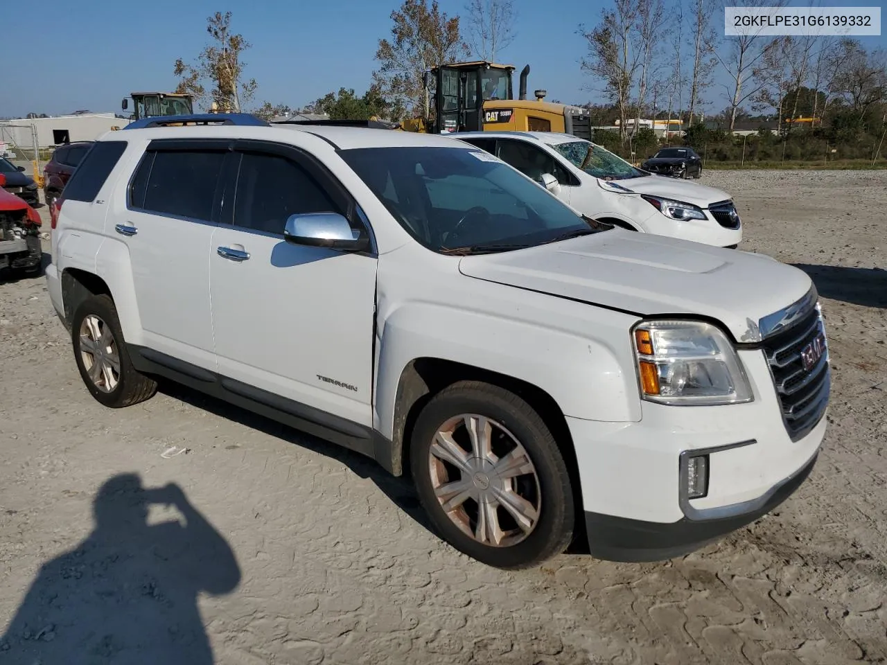 2016 GMC Terrain Slt VIN: 2GKFLPE31G6139332 Lot: 77993824