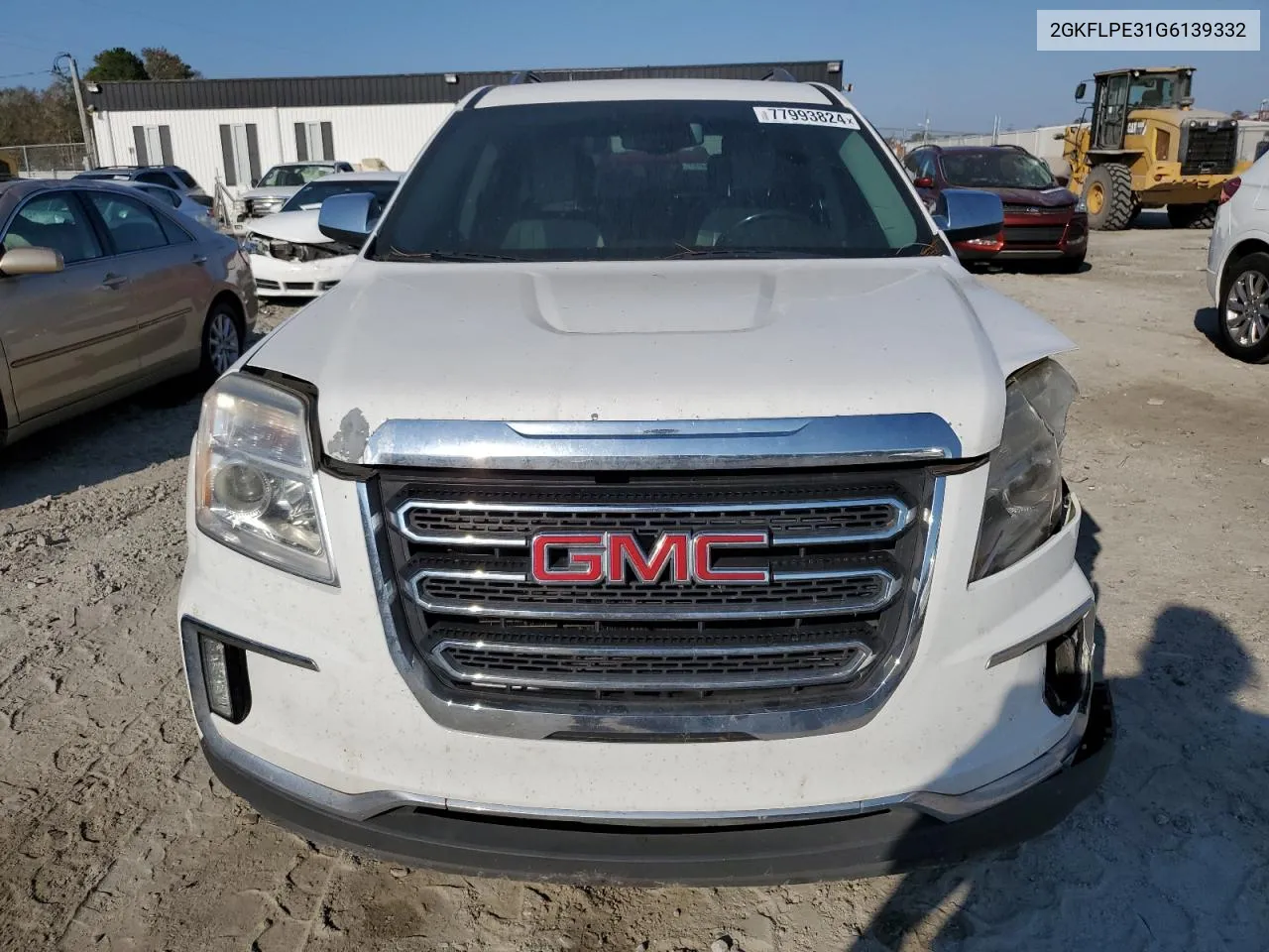 2016 GMC Terrain Slt VIN: 2GKFLPE31G6139332 Lot: 77993824