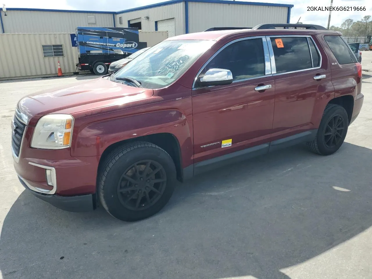 2016 GMC Terrain Sle VIN: 2GKALNEK6G6219666 Lot: 78129484