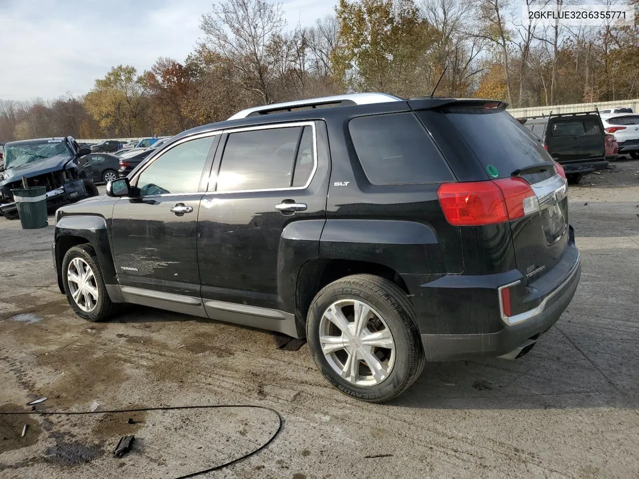 2016 GMC Terrain Slt VIN: 2GKFLUE32G6355771 Lot: 78655684