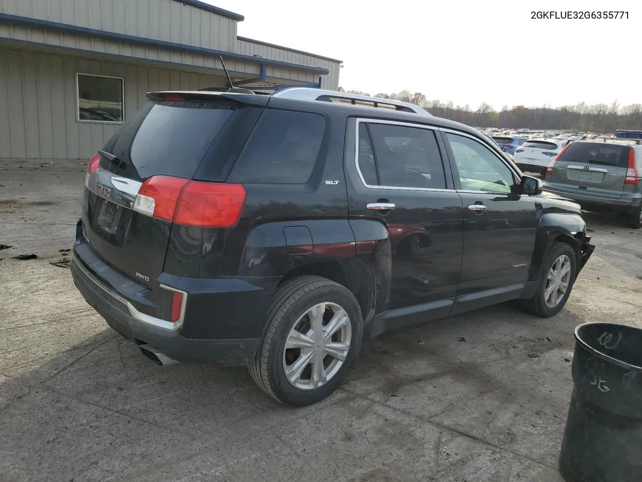 2016 GMC Terrain Slt VIN: 2GKFLUE32G6355771 Lot: 78655684