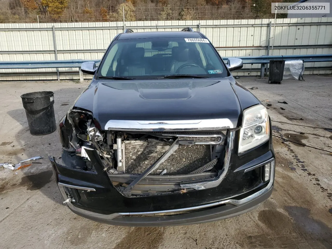 2016 GMC Terrain Slt VIN: 2GKFLUE32G6355771 Lot: 78655684