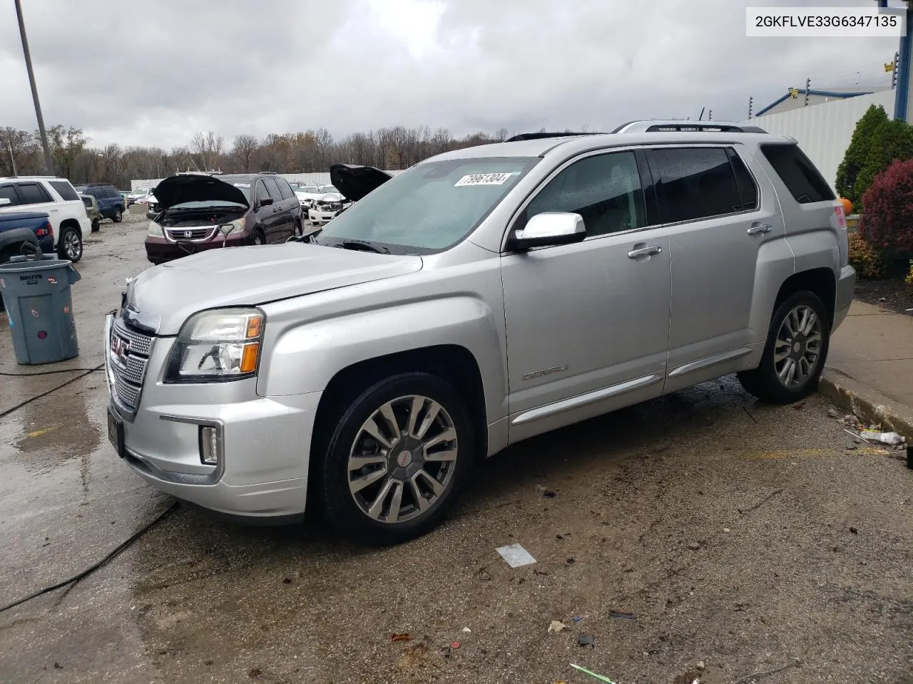 2016 GMC Terrain Denali VIN: 2GKFLVE33G6347135 Lot: 79961304