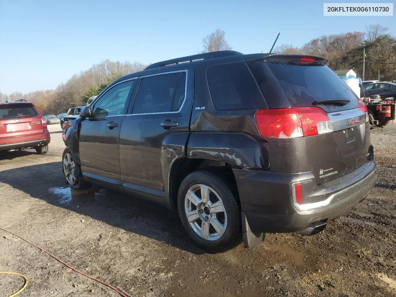 2016 GMC Terrain Sle VIN: 2GKFLTEK0G6110730 Lot: 80452304