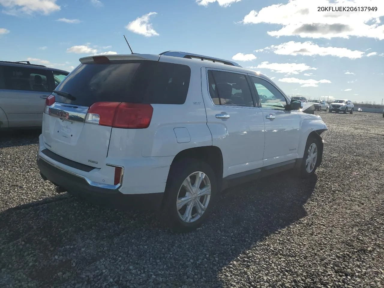 2016 GMC Terrain Slt VIN: 2GKFLUEK2G6137949 Lot: 80458904