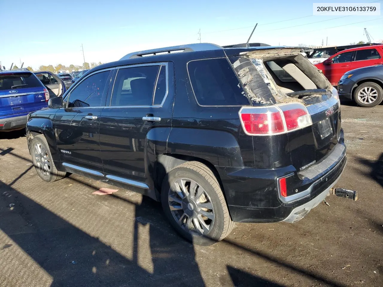 2016 GMC Terrain Denali VIN: 2GKFLVE31G6133759 Lot: 80630404