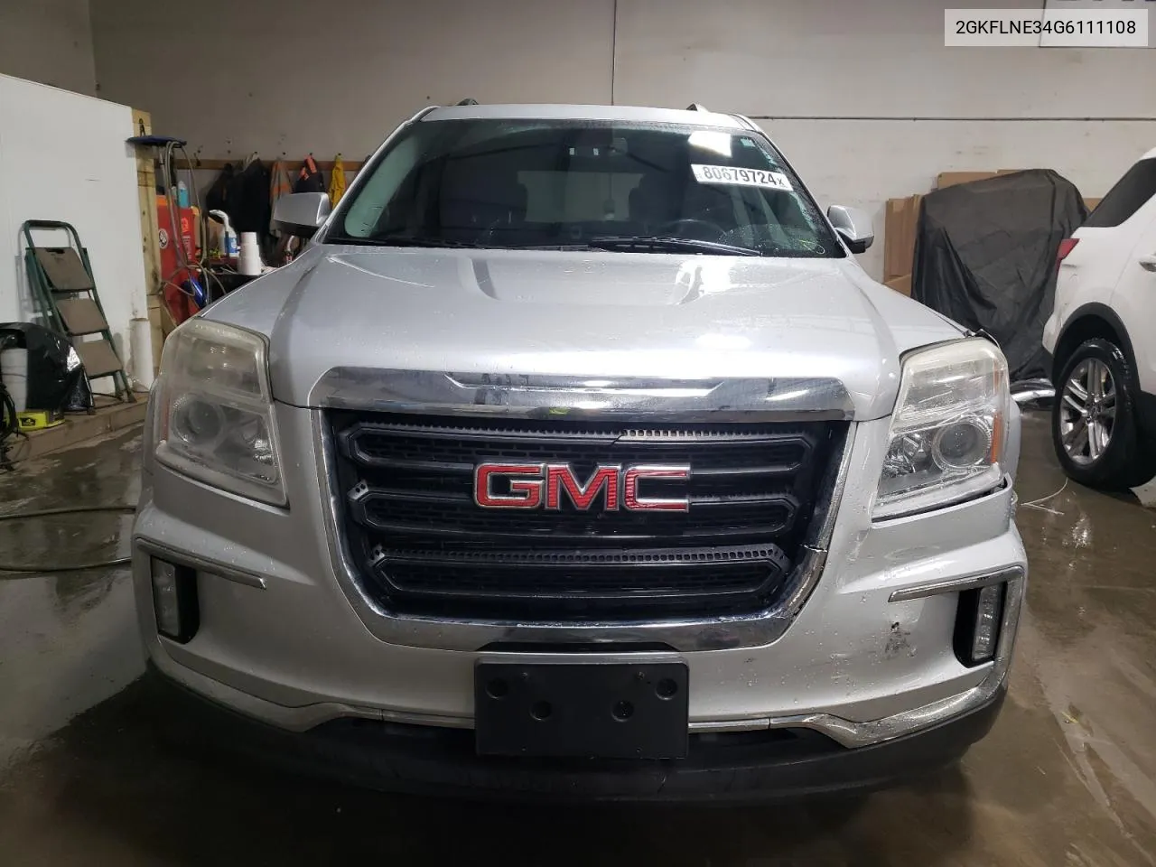 2016 GMC Terrain Sle VIN: 2GKFLNE34G6111108 Lot: 80679724