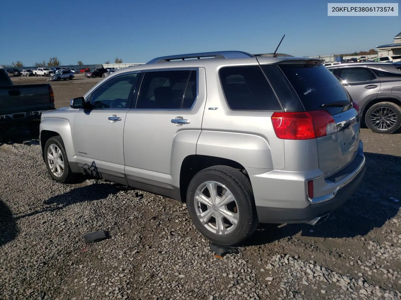 2016 GMC Terrain Slt VIN: 2GKFLPE38G6173574 Lot: 80721524