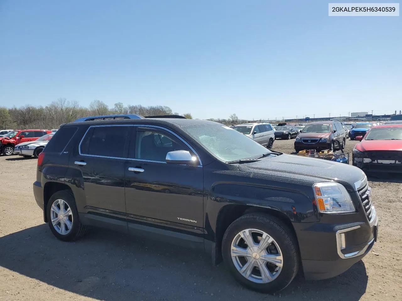 2017 GMC Terrain Slt VIN: 2GKALPEK5H6340539 Lot: 50722794