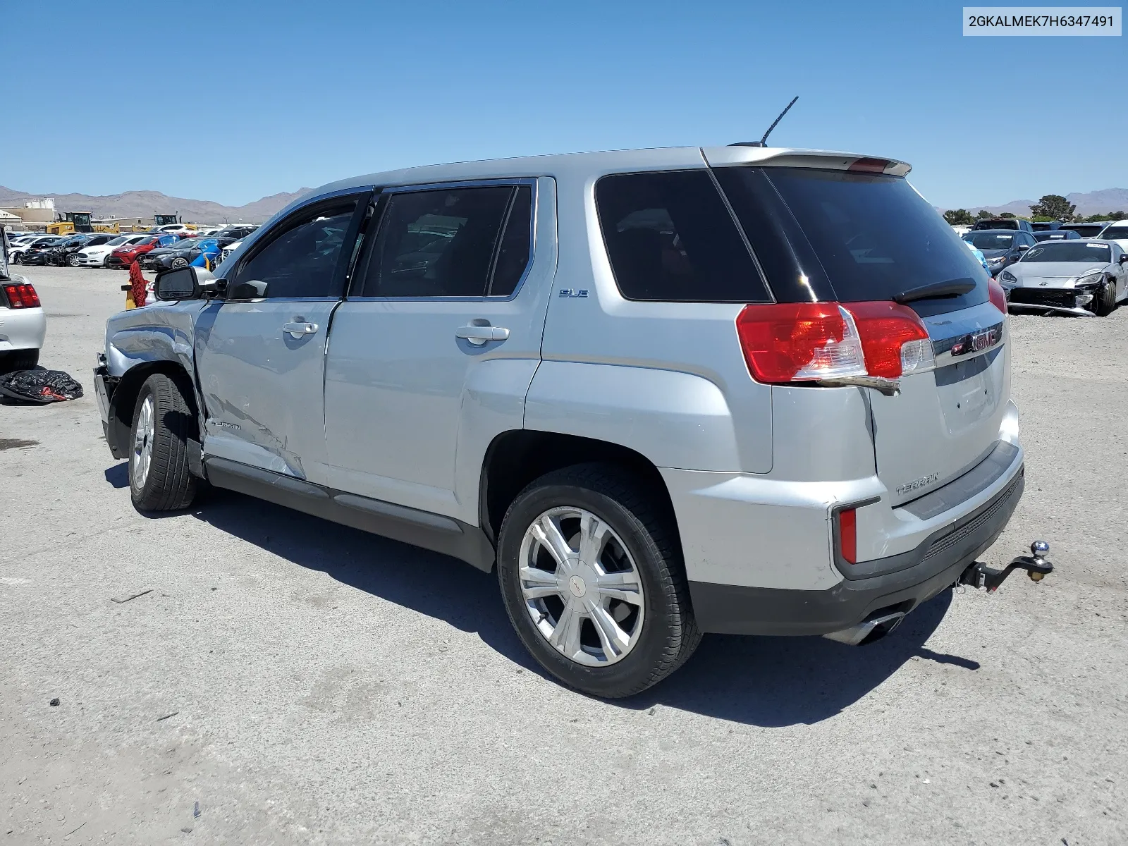 2GKALMEK7H6347491 2017 GMC Terrain Sle