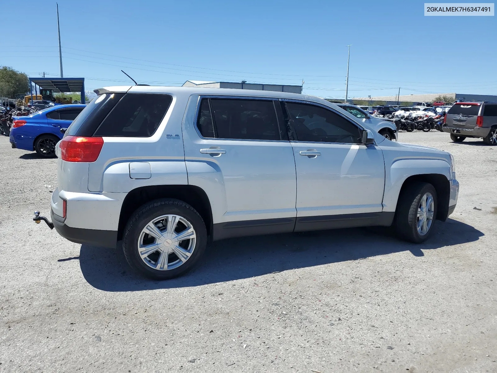 2GKALMEK7H6347491 2017 GMC Terrain Sle