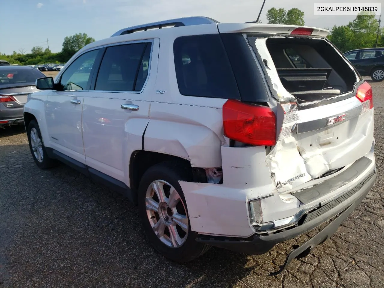 2017 GMC Terrain Slt VIN: 2GKALPEK6H6145839 Lot: 53871614