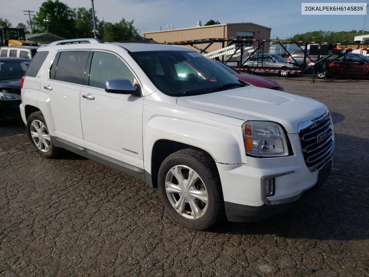 2GKALPEK6H6145839 2017 GMC Terrain Slt