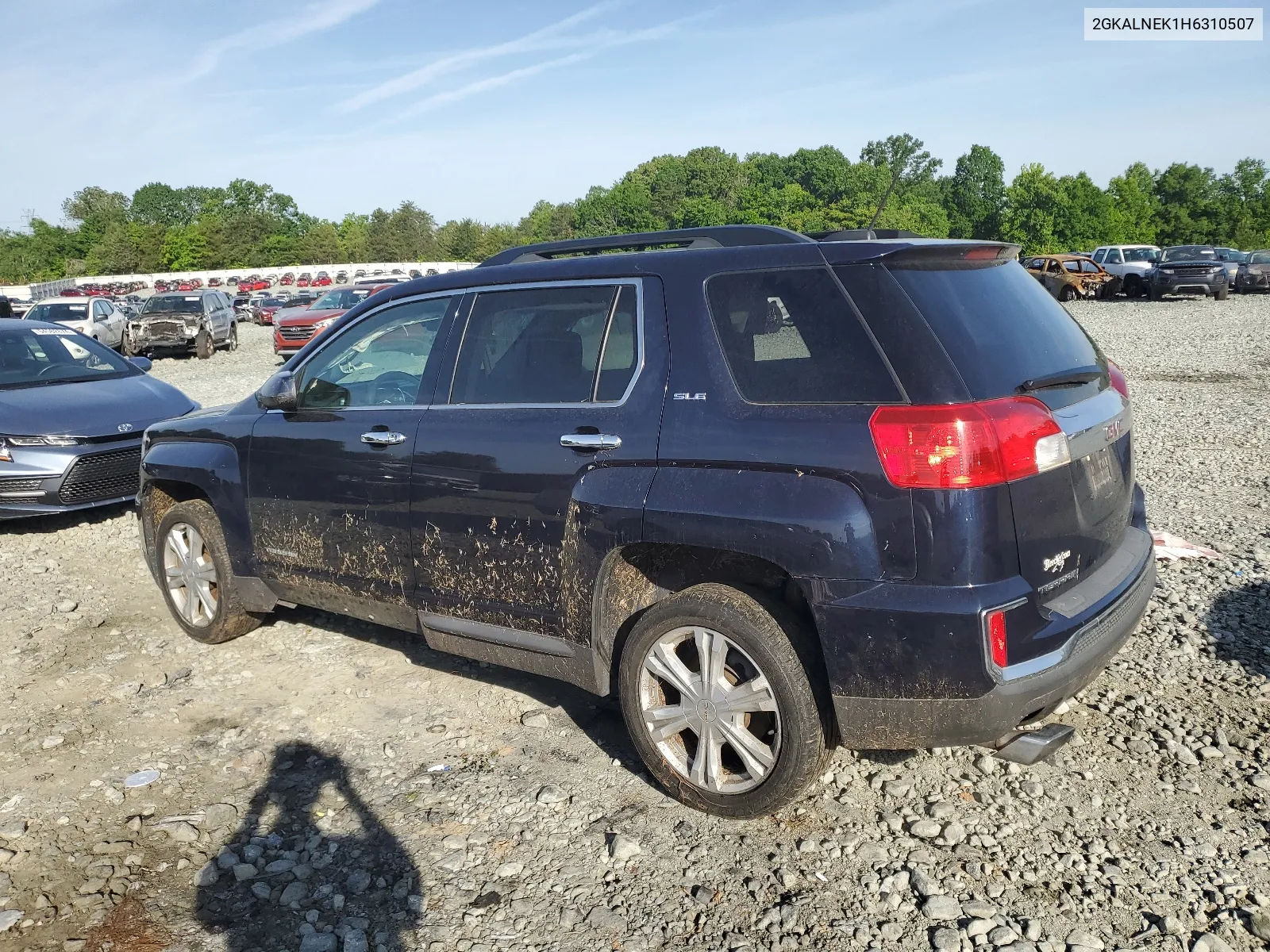 2017 GMC Terrain Sle VIN: 2GKALNEK1H6310507 Lot: 54048224