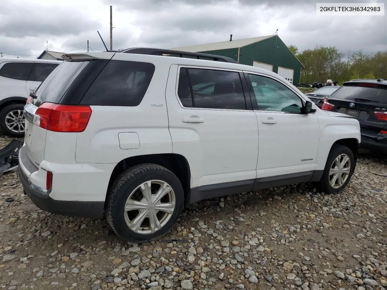 2017 GMC Terrain Sle VIN: 2GKFLTEK3H6342983 Lot: 54665384