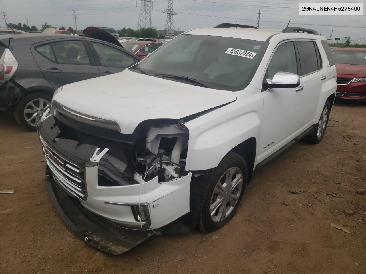 2017 GMC Terrain Sle VIN: 2GKALNEK4H6275400 Lot: 55937884