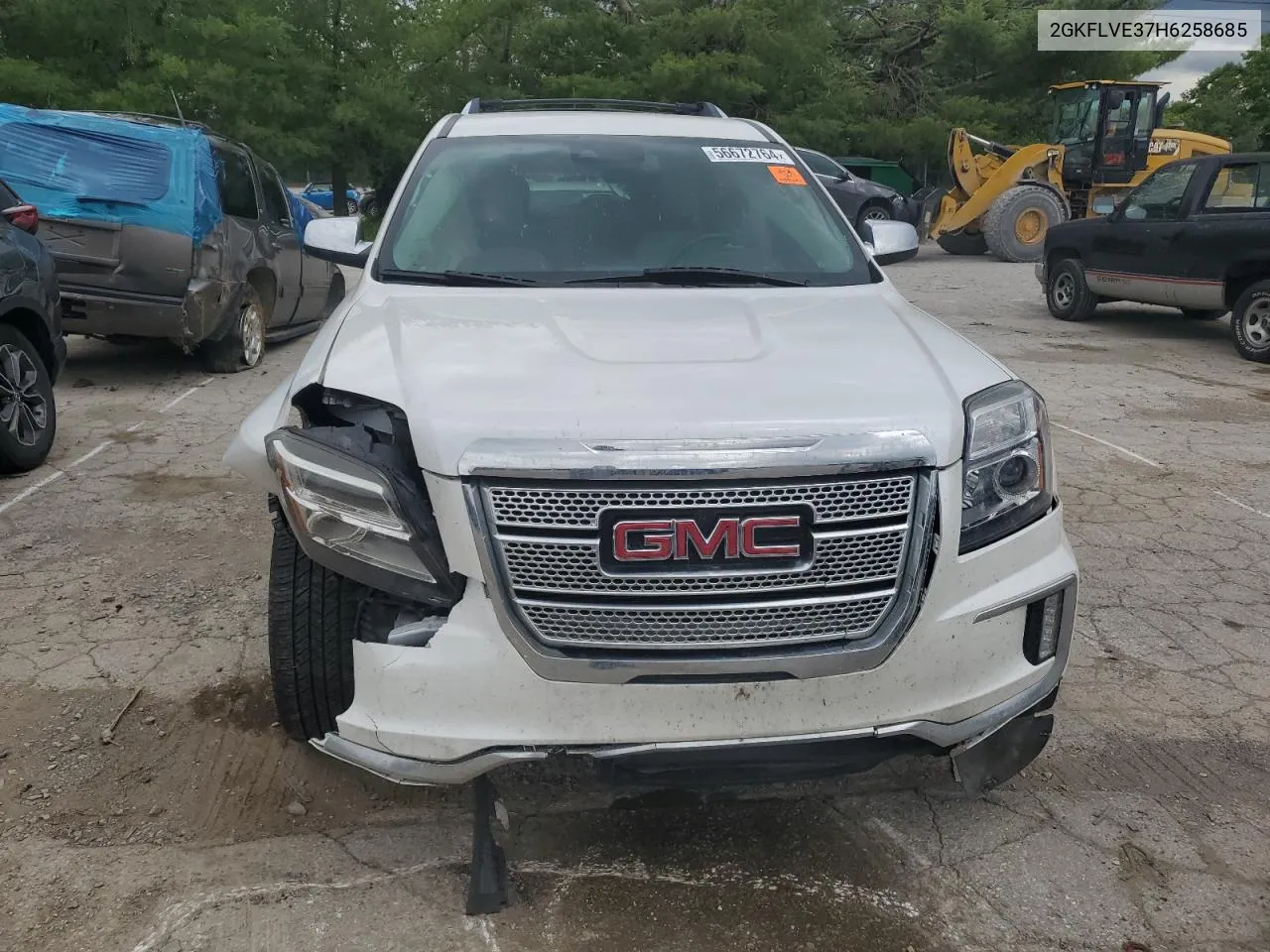 2017 GMC Terrain Denali VIN: 2GKFLVE37H6258685 Lot: 56672764