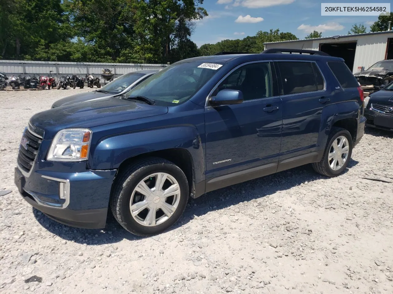 2GKFLTEK5H6254582 2017 GMC Terrain Sle