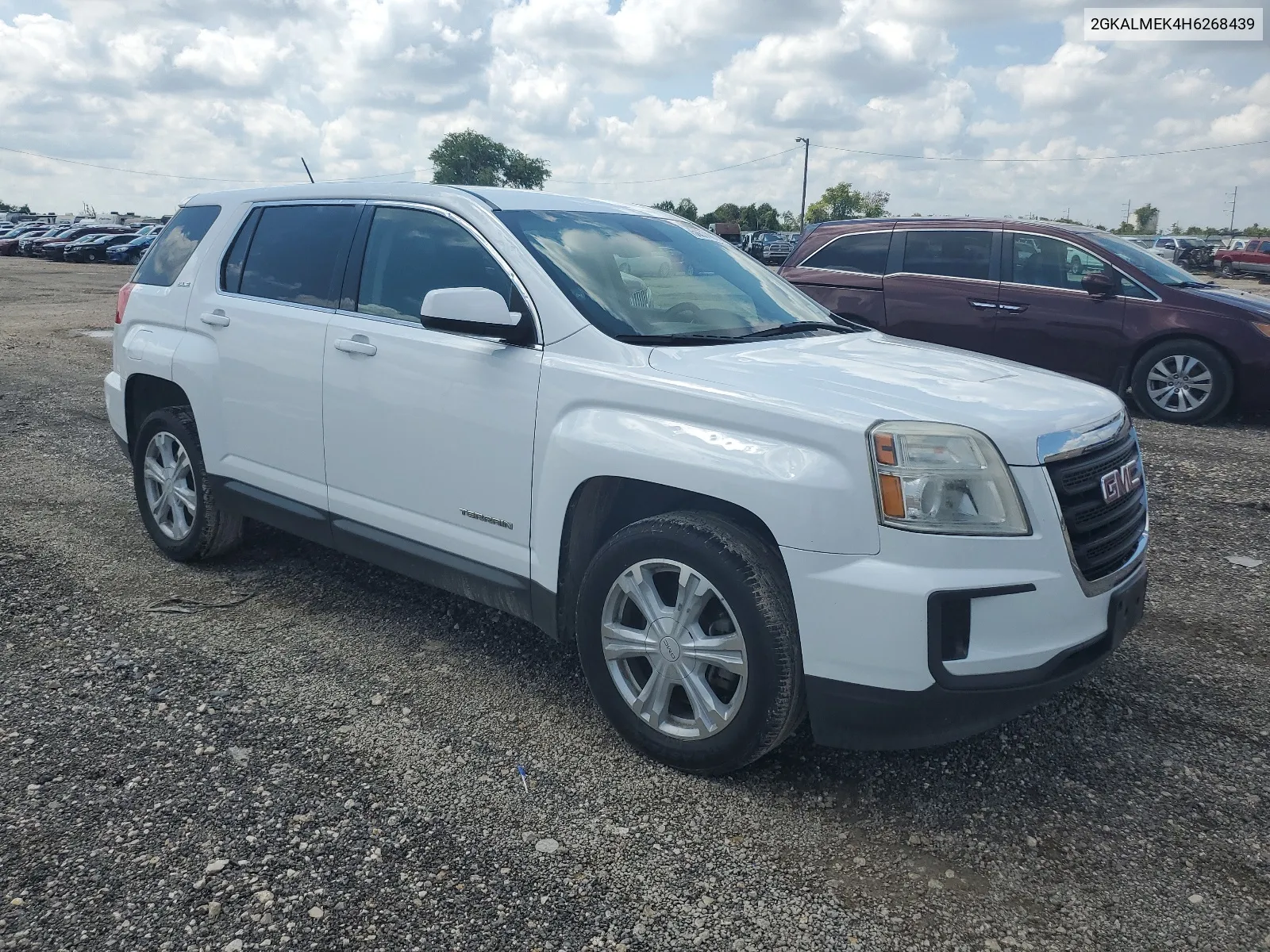 2017 GMC Terrain Sle VIN: 2GKALMEK4H6268439 Lot: 58574834