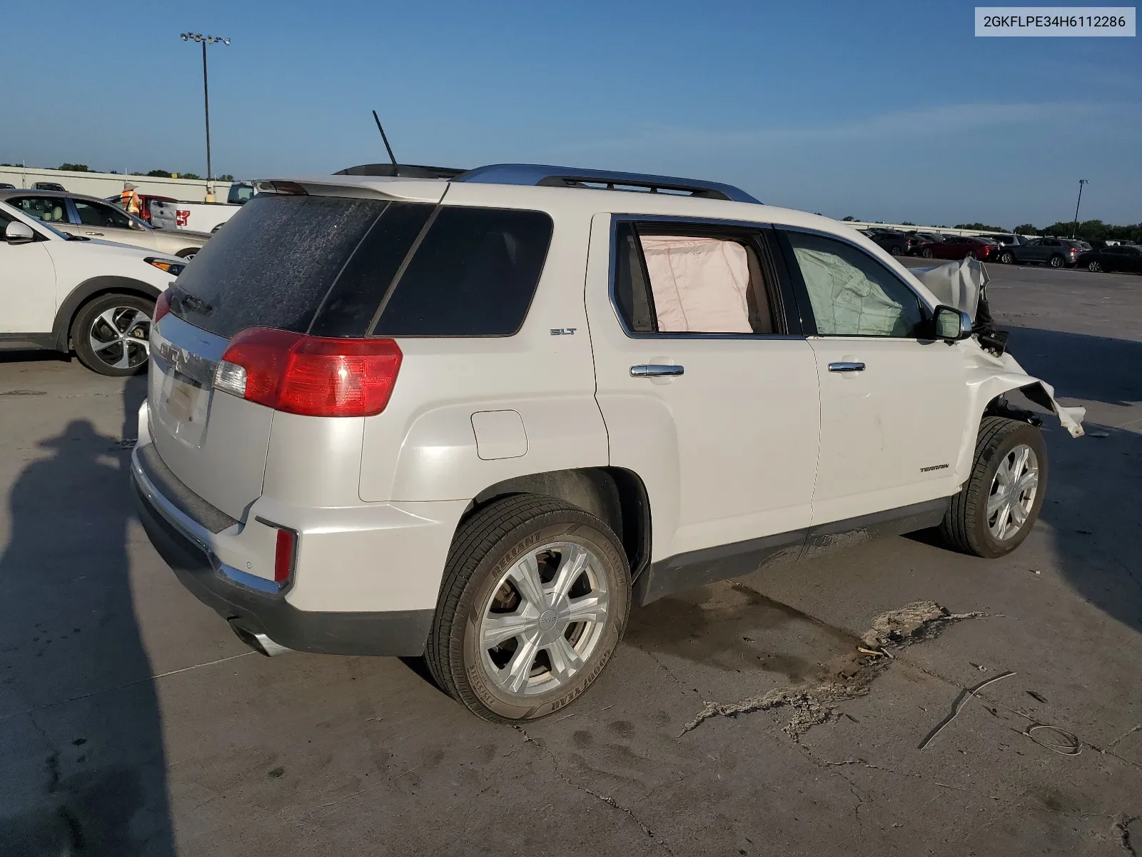 2017 GMC Terrain Slt VIN: 2GKFLPE34H6112286 Lot: 61747594