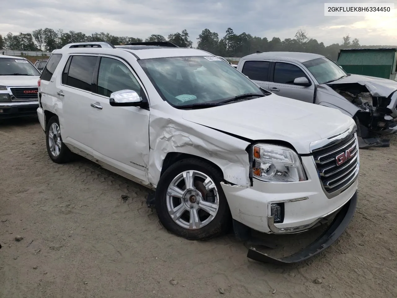 2017 GMC Terrain Slt VIN: 2GKFLUEK8H6334450 Lot: 63617174