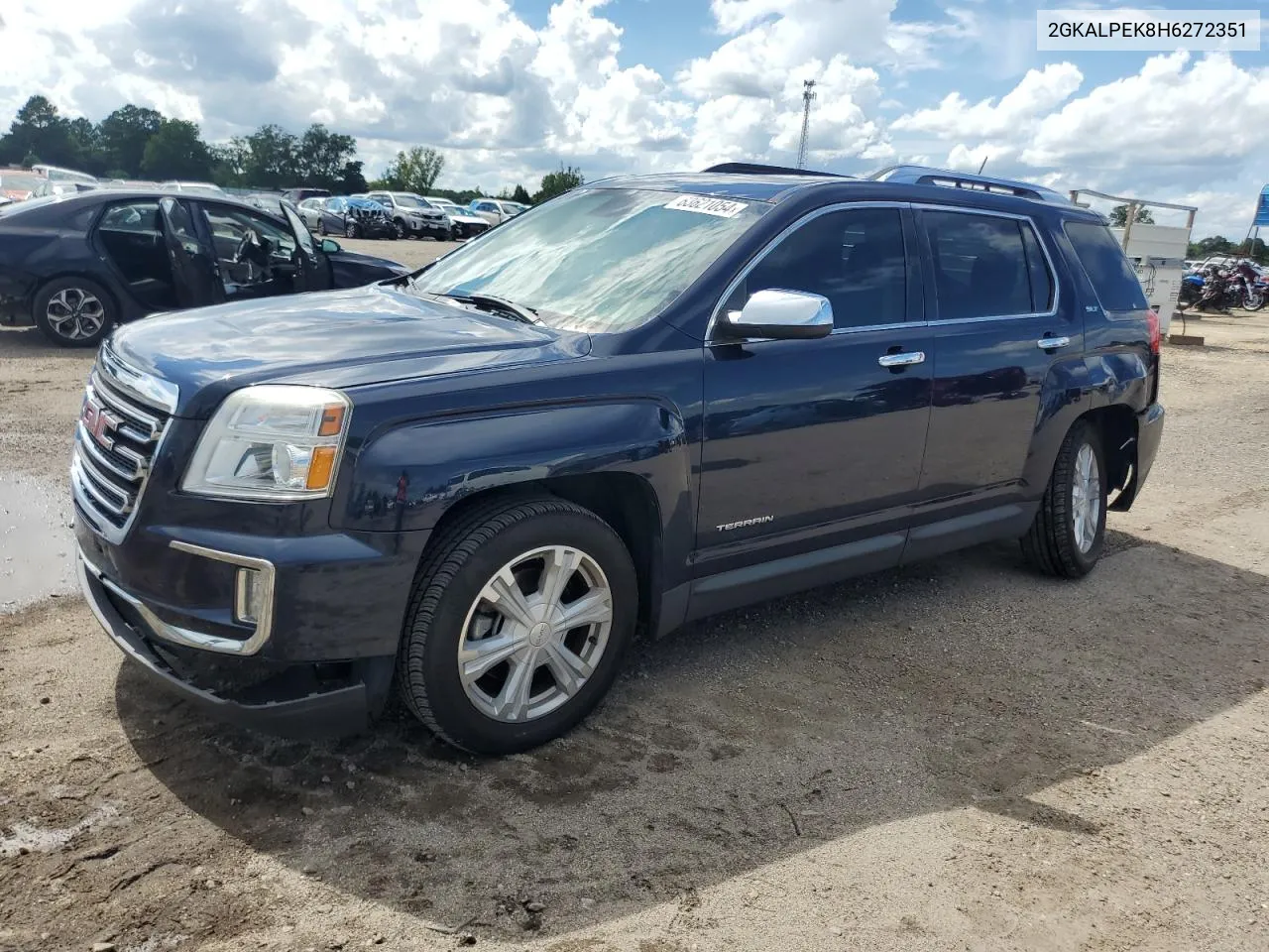 2017 GMC Terrain Slt VIN: 2GKALPEK8H6272351 Lot: 63621054