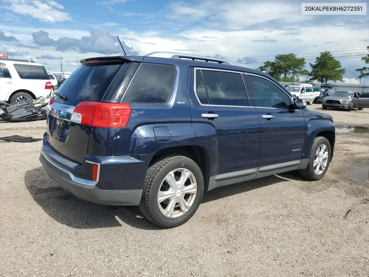 2017 GMC Terrain Slt VIN: 2GKALPEK8H6272351 Lot: 63621054