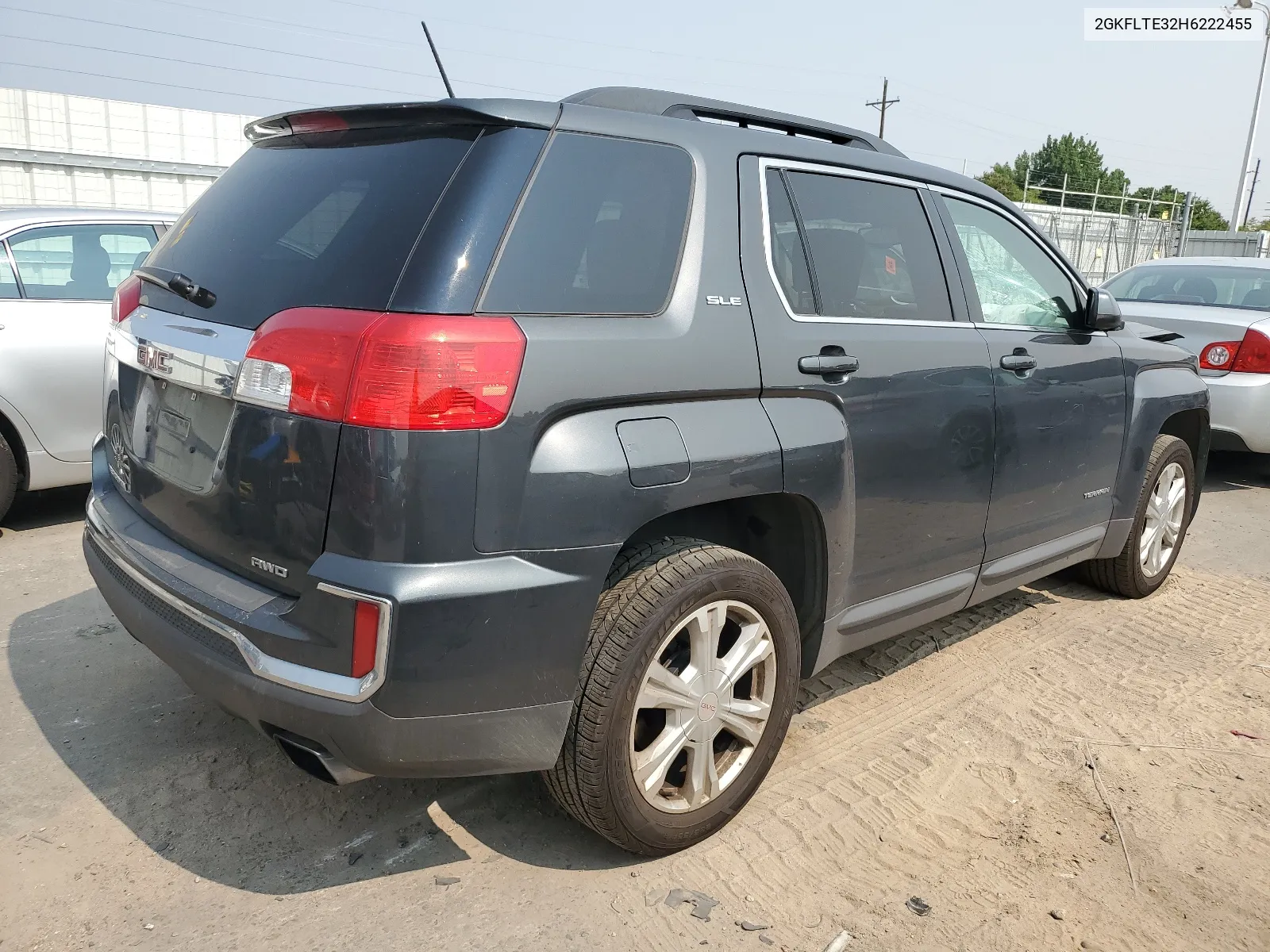 2017 GMC Terrain Sle VIN: 2GKFLTE32H6222455 Lot: 64110344