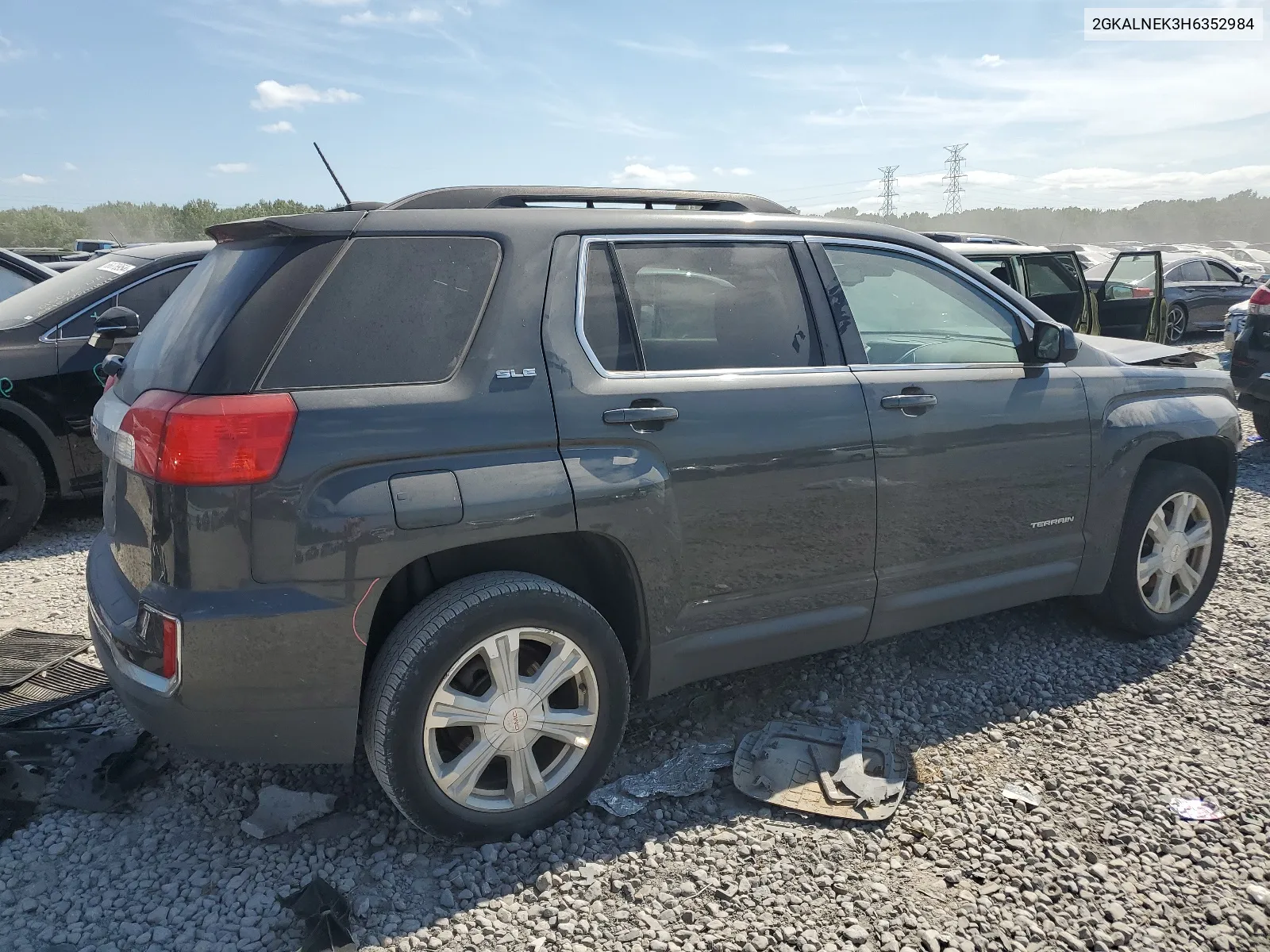 2017 GMC Terrain Sle VIN: 2GKALNEK3H6352984 Lot: 64885564