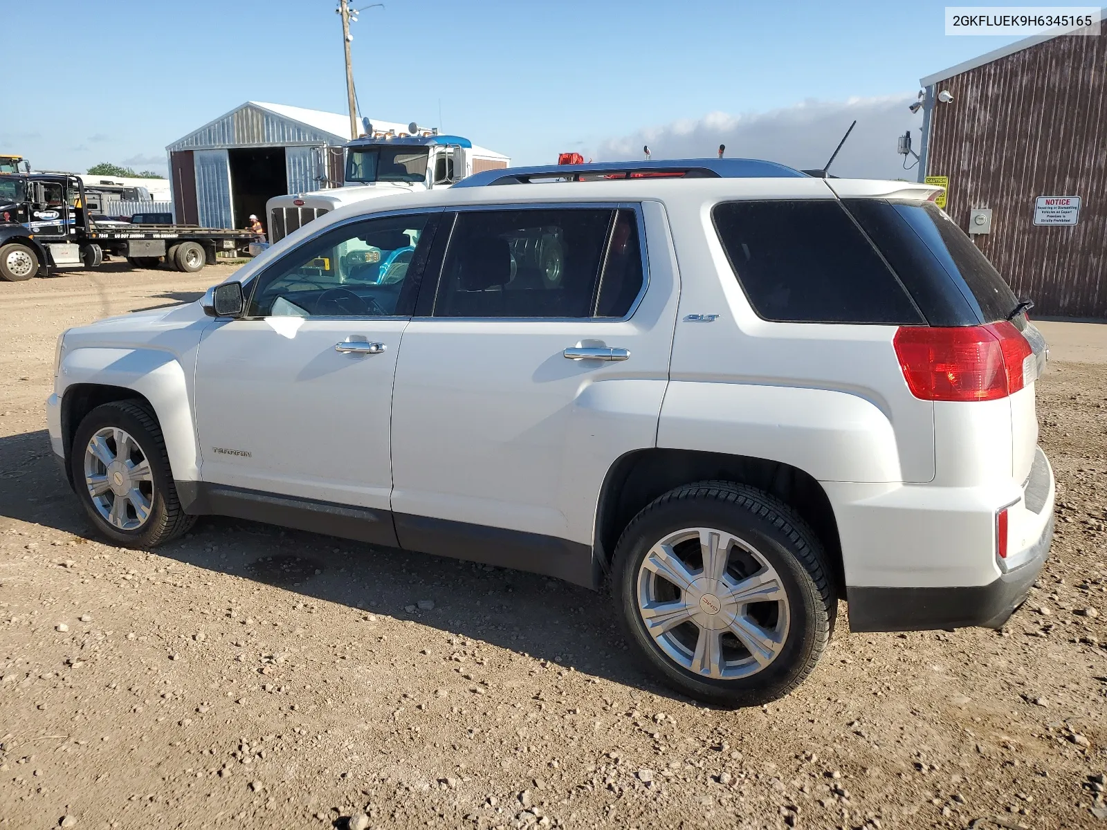 2017 GMC Terrain Slt VIN: 2GKFLUEK9H6345165 Lot: 65047464