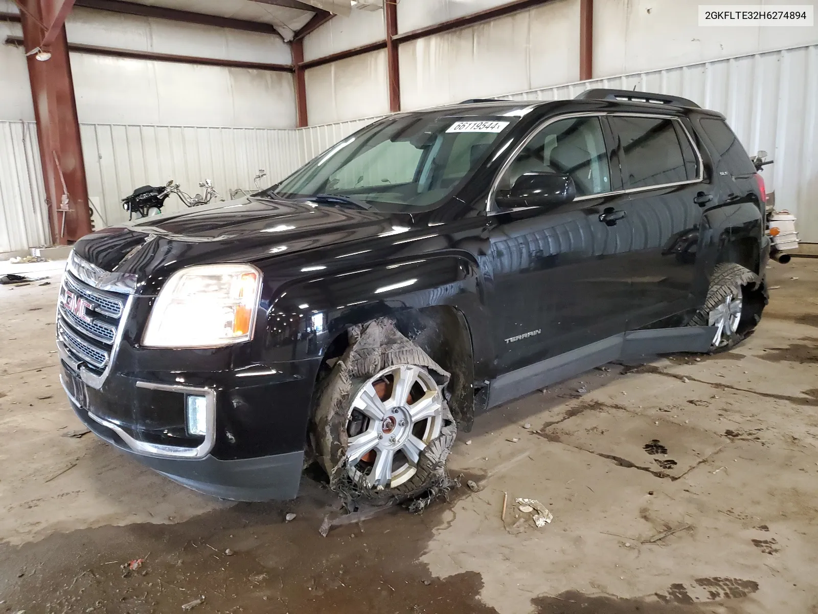 2017 GMC Terrain Sle VIN: 2GKFLTE32H6274894 Lot: 66119544