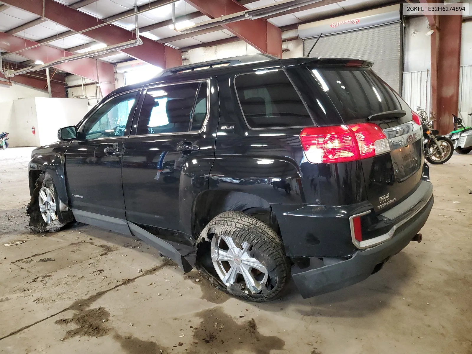 2017 GMC Terrain Sle VIN: 2GKFLTE32H6274894 Lot: 66119544