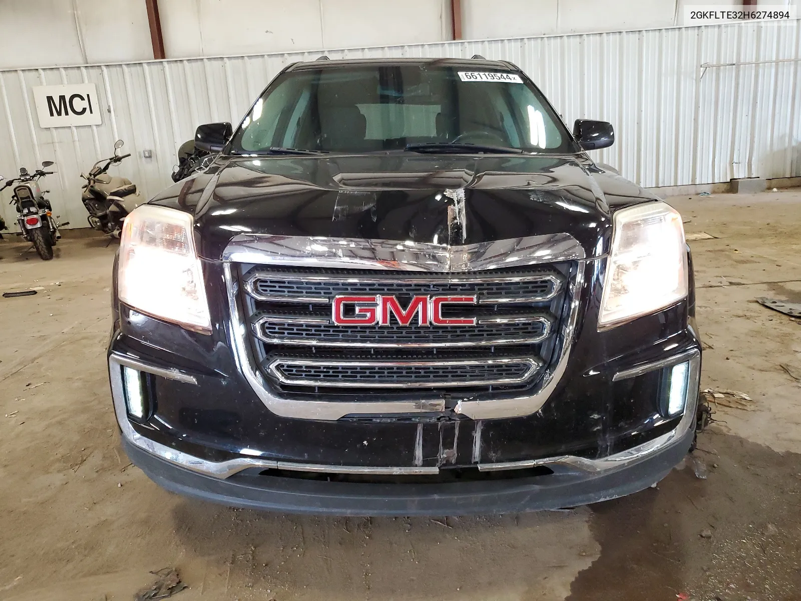 2017 GMC Terrain Sle VIN: 2GKFLTE32H6274894 Lot: 66119544