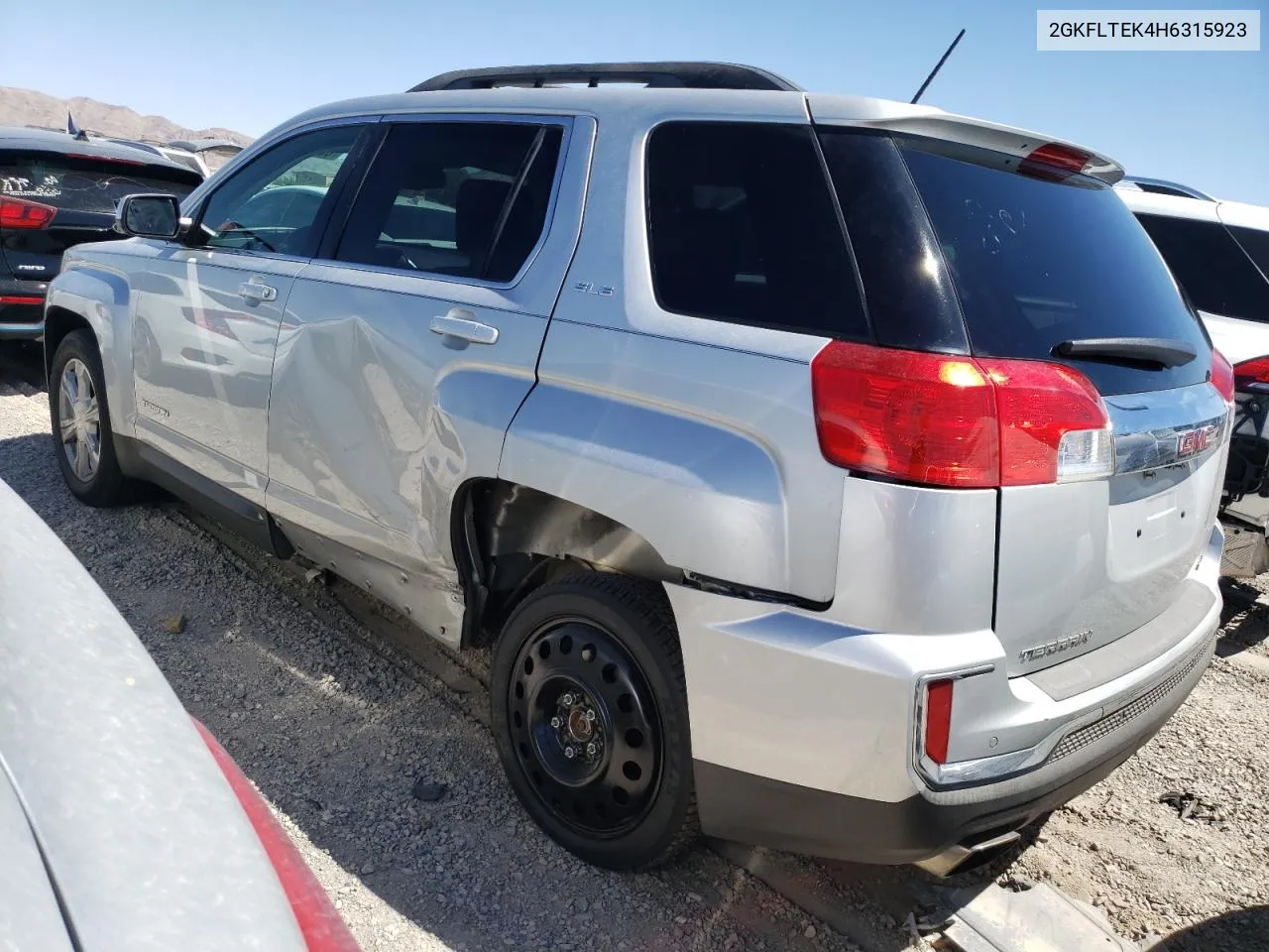 2017 GMC Terrain Sle VIN: 2GKFLTEK4H6315923 Lot: 66506734