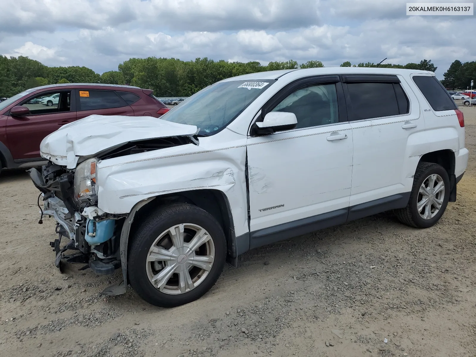 2GKALMEK0H6163137 2017 GMC Terrain Sle