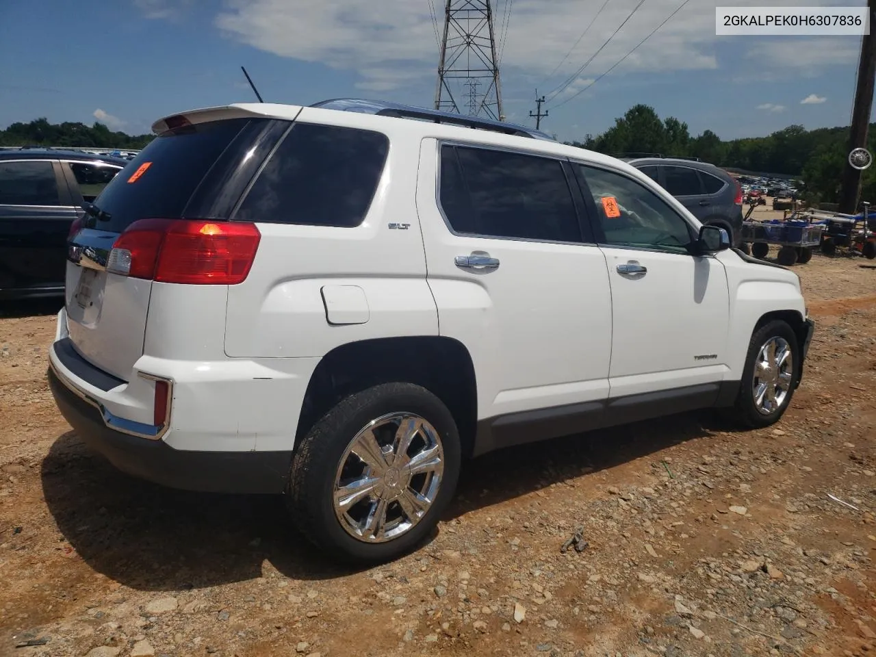 2017 GMC Terrain Slt VIN: 2GKALPEK0H6307836 Lot: 66817844