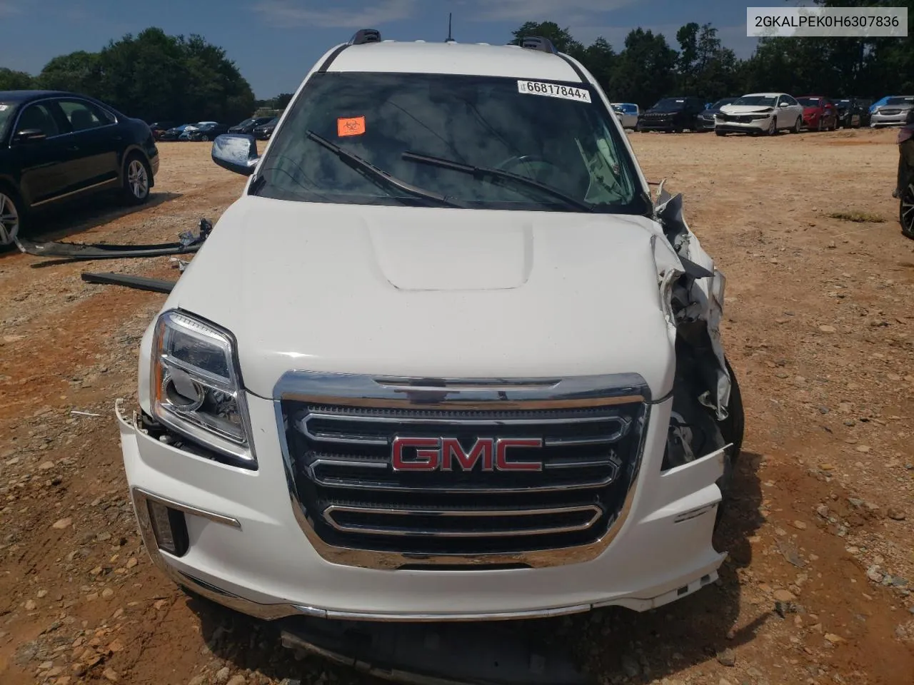 2017 GMC Terrain Slt VIN: 2GKALPEK0H6307836 Lot: 66817844