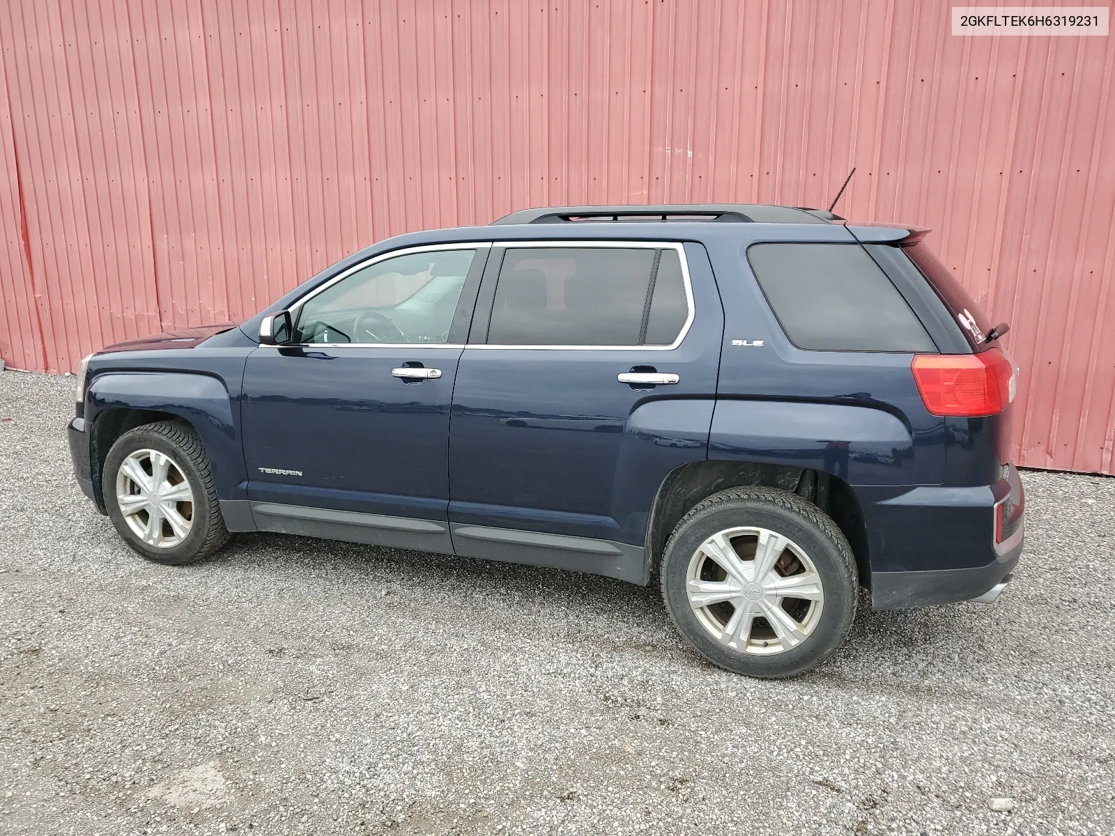 2GKFLTEK6H6319231 2017 GMC Terrain Sle