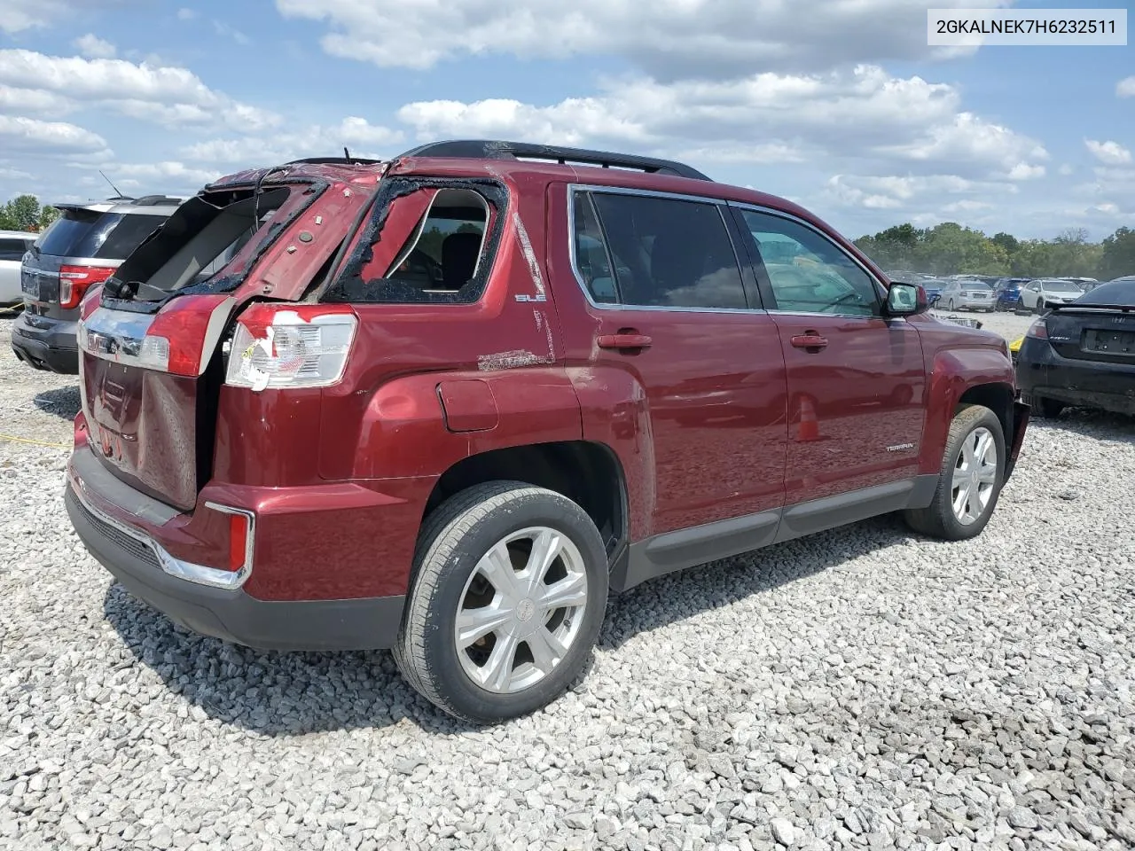 2017 GMC Terrain Sle VIN: 2GKALNEK7H6232511 Lot: 67838824