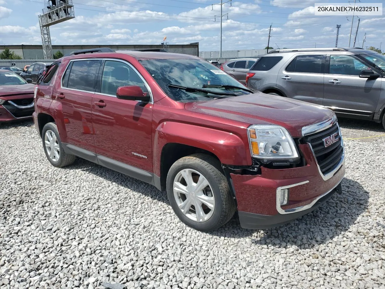 2017 GMC Terrain Sle VIN: 2GKALNEK7H6232511 Lot: 67838824